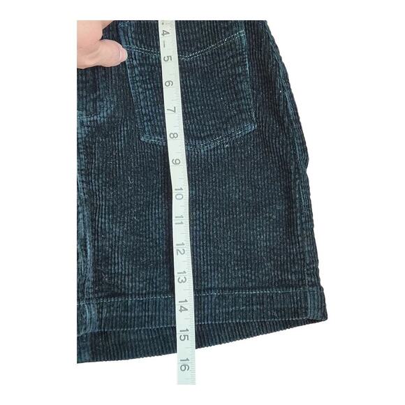 Judy Blue emerald corduroy patch pocket mini skirt sz med JB2813 - Picture 10 of 11